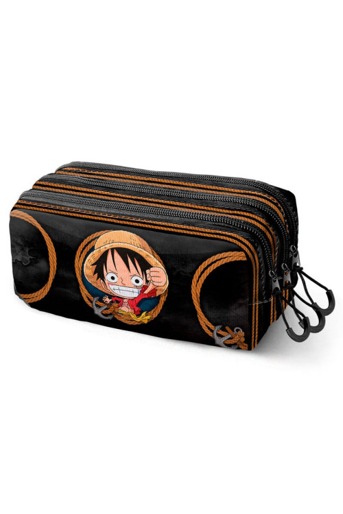 Portatodo triple ONE PIECE