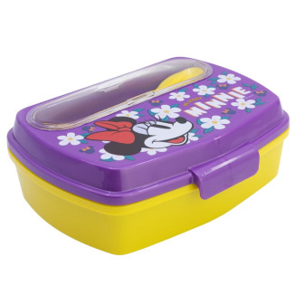 Tupper rect. cubiertos MINNIE