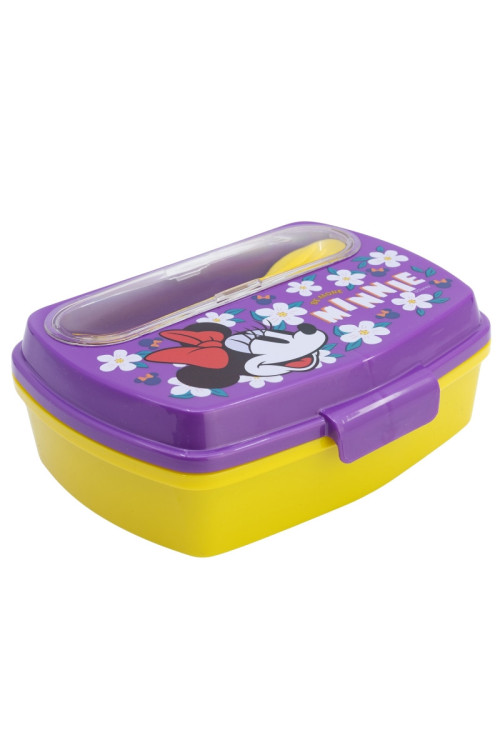 Tupper rect. cubiertos MINNIE