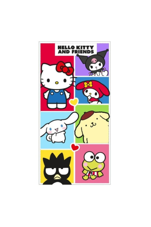 Toalla micro HELLO KITTY & friends