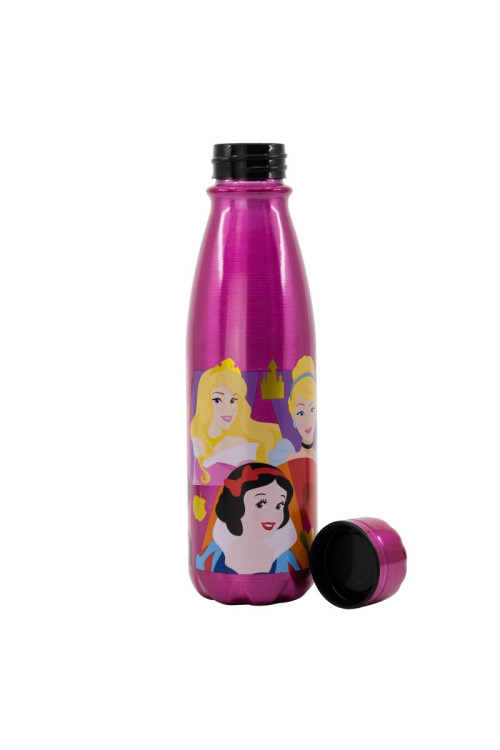 Botella 600ml aluminio PRINCESAS
