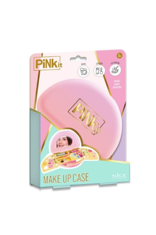 Pink it make up case