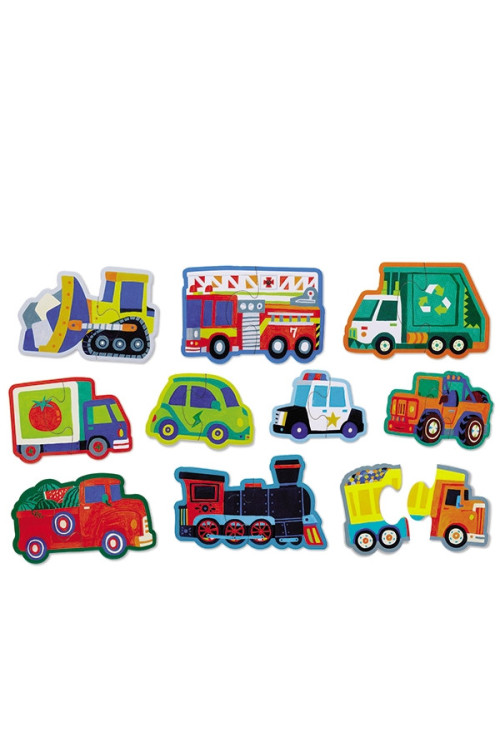 Puzzle 2pc VEHICULOS