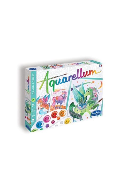 Aquarellum UNICORNIOS y PEGASOS