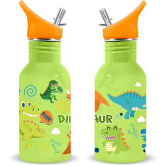 Botella 500ml WR DINO verde