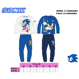 Pijama algodón SONIC