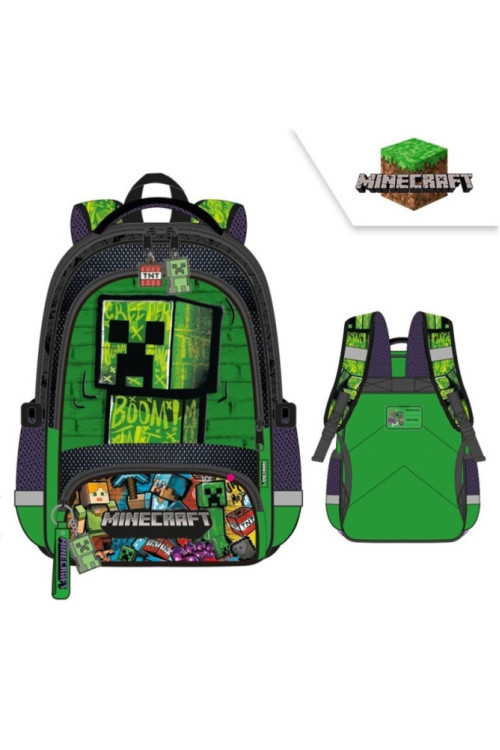 Mochila 42cm MINECRAFT