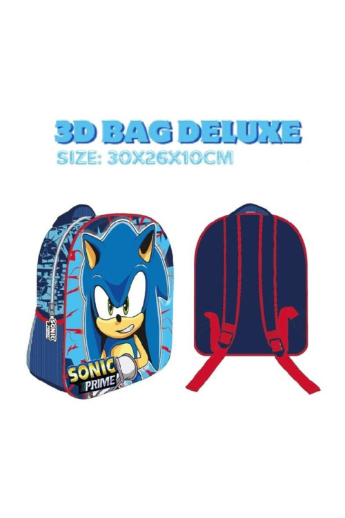 Mochila 30cm 3D SONIC 