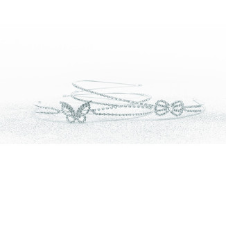 Diadema butterfly bow