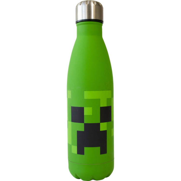 Botella 600ml MINECRAFT tacto suave