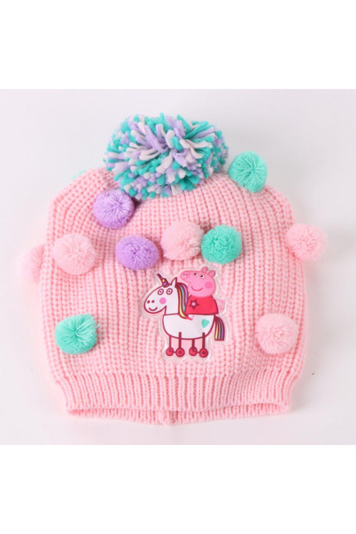 Set gorro guante bufanda PEPPA