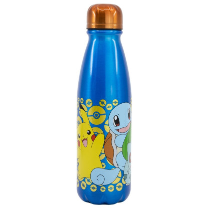 Botella 600ml aluminio POKEMON