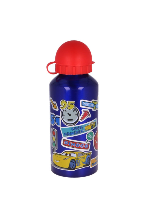 Botella 400ml aluminio CARS