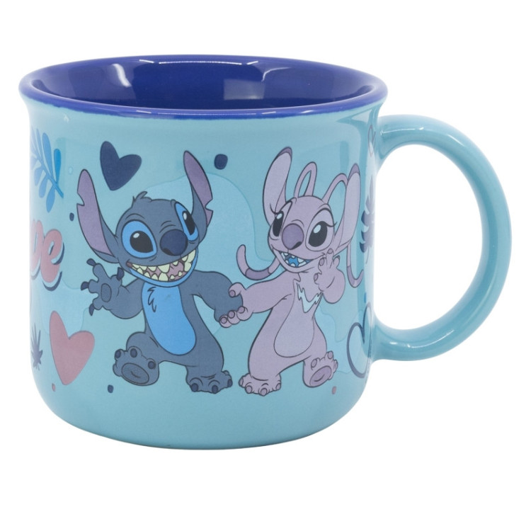 Taza ceramica 355ml STITCH