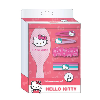 Set accesorios pelo HELLO KITTY