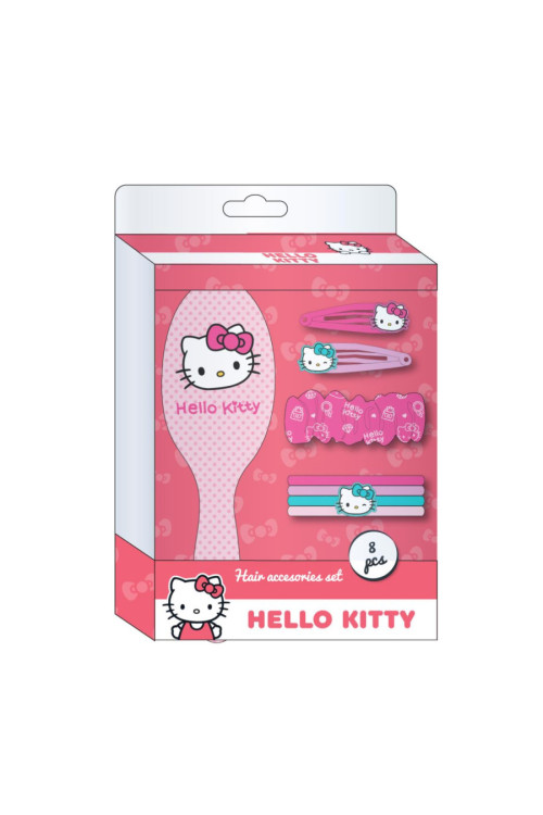 Set accesorios pelo HELLO KITTY