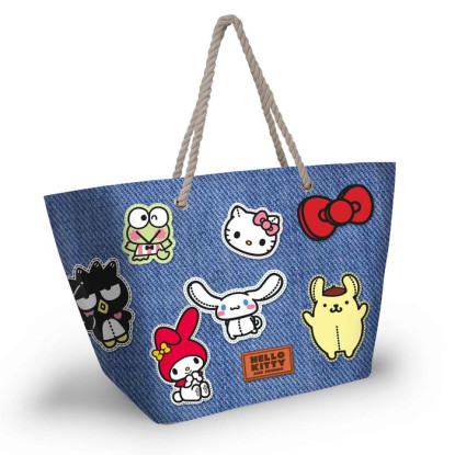 Bolso playa HELLO KITTY stickers