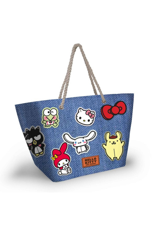Bolso playa HELLO KITTY stickers