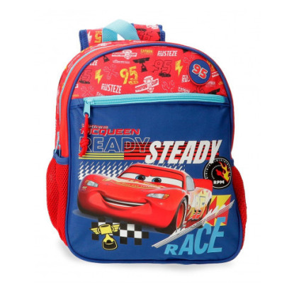 Mochila 34cm CARS lets race