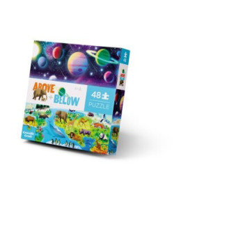 Puzzle 48pc above + below TIERRA Y ESPACIO