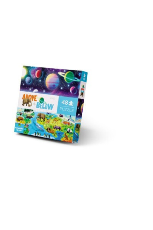 Puzzle 48pc above + below TIERRA Y ESPACIO