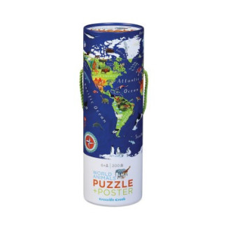 Puzzle 200pc MAPAMUNDI