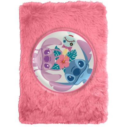 Libreta plush STITCH 