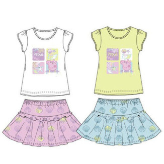 Conjunto 2pc falda PEPPA