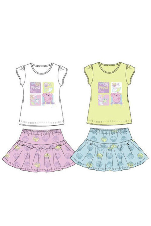 Conjunto 2pc falda PEPPA