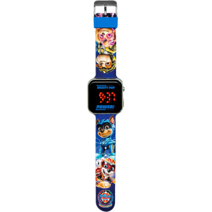 Reloj digital led SUPER PAW blue