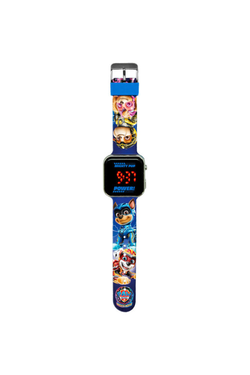 Reloj digital led SUPER PAW blue