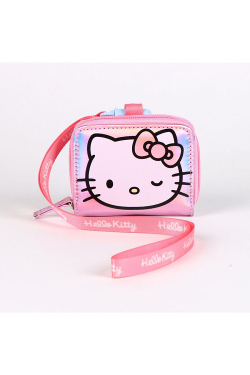 Monedero iridiscente HELLO KITTY