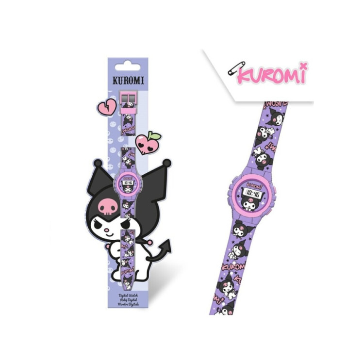 Reloj digital KUROMI