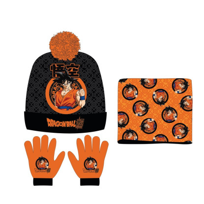 Set gorro guante braga DRAGON BALL