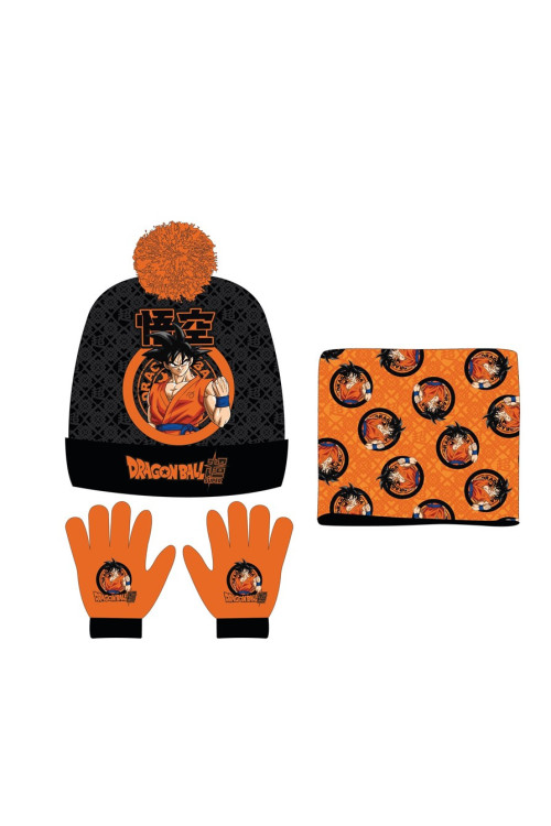 Set gorro guante braga DRAGON BALL