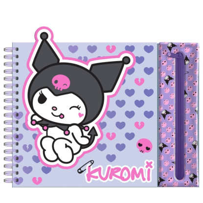 Cuaderno actividades estuche KUROMI