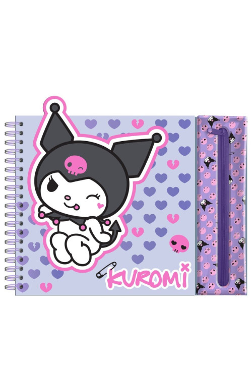 Cuaderno actividades estuche KUROMI