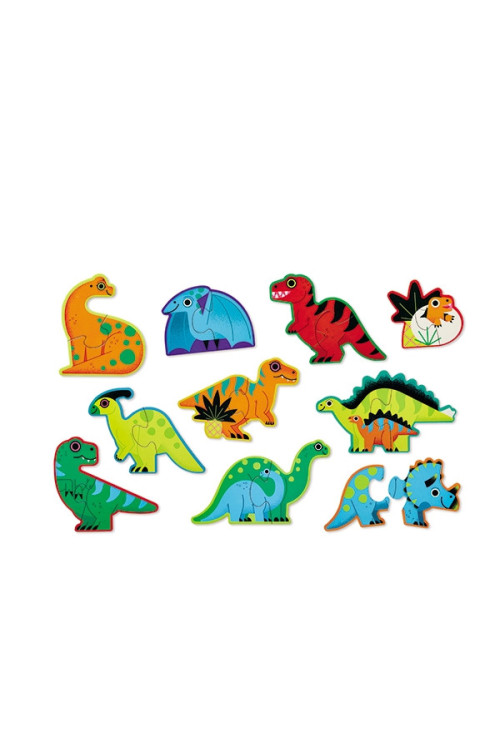 Puzzle 2pc DINOS