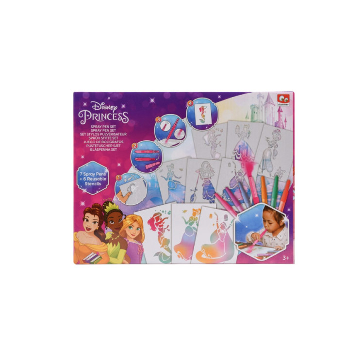 Set aerografo PRINCESAS