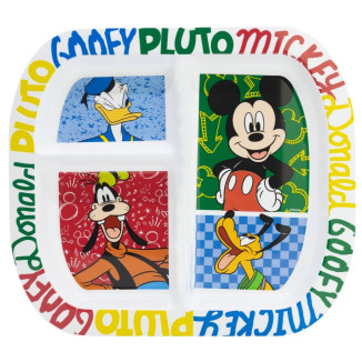Plato dividido MICKEY