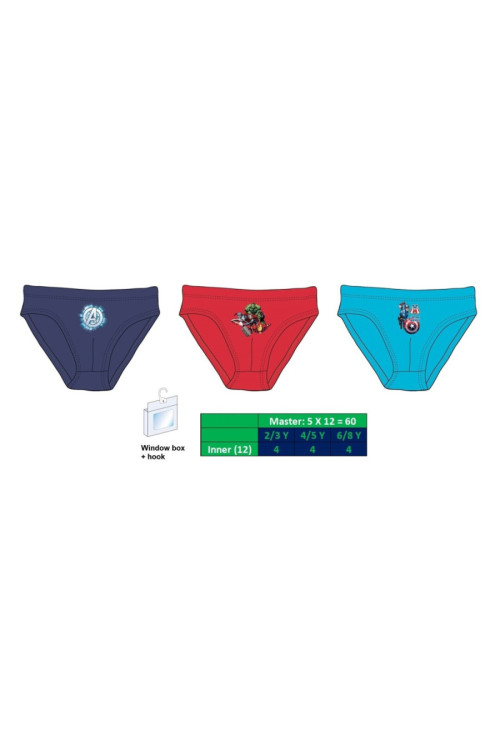 Set slips AVENGERS