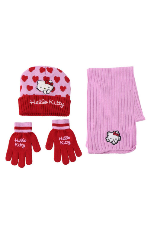 Set gorro guante bufanda HELLO KITTY