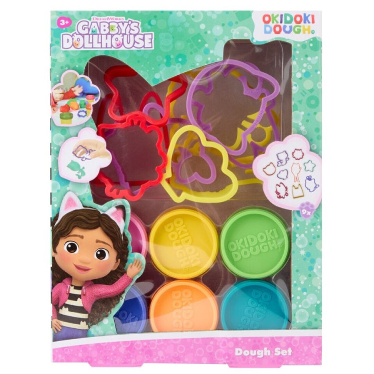 Set plastilina y moldes GABBYs