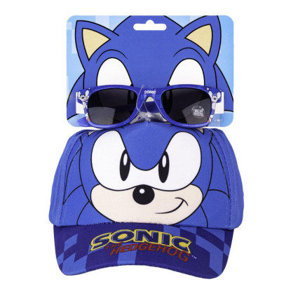 Set gorra + gafas SONIC