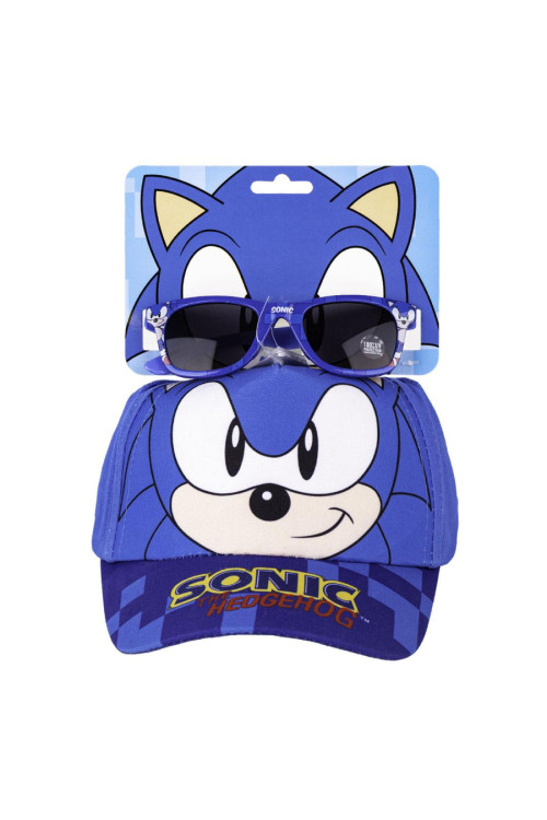 Set gorra + gafas SONIC