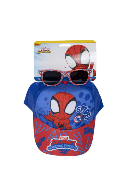 Set gorra + gafas SPIDEY
