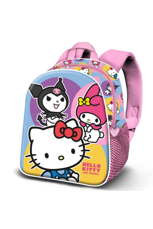 Mochila 31cm 3D HELLO KITTY
