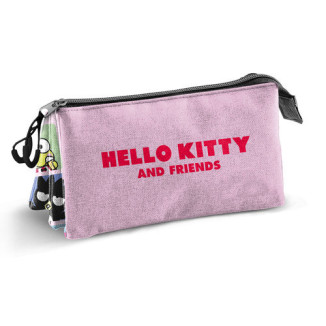 Portatodo triple HELLO KITTY