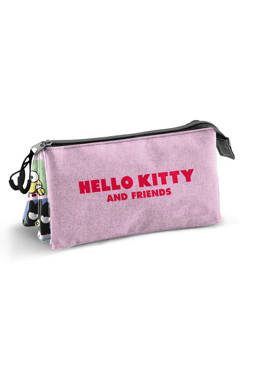 Portatodo triple HELLO KITTY