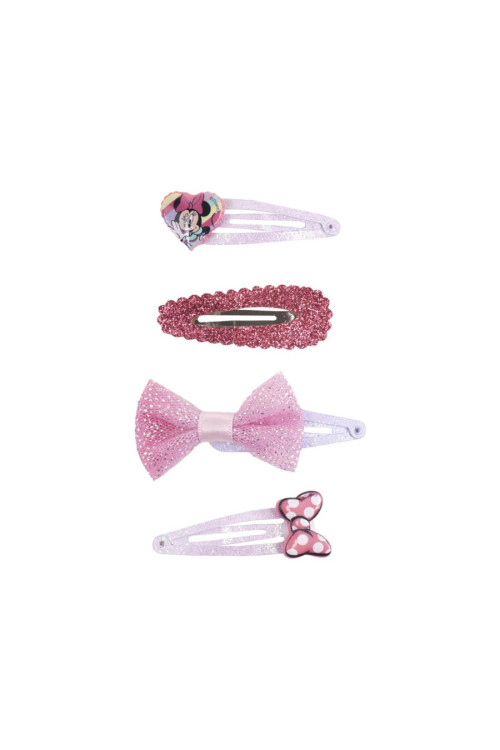 Clips 4pc MINNIE